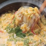 ダシが決め手の蟹雑炊～簡単蟹レシピ～